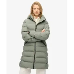 Superdry für Damen. W5011982A City Mid Jacke grün (M), Lässig, Polyester