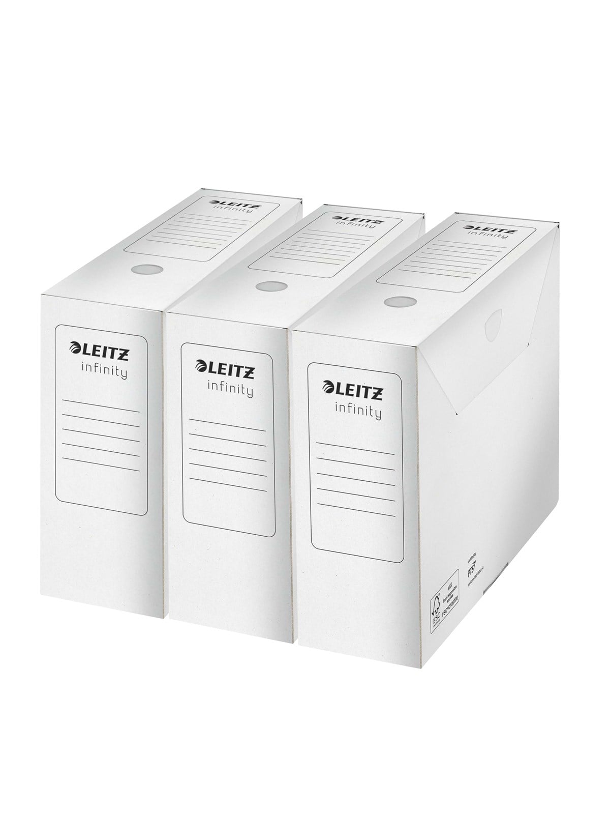 Leitz Infinity Archiv-Schachtel mit Verschlusslasche 100