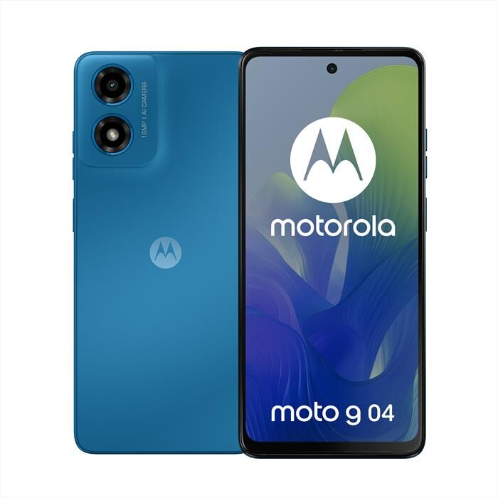 Motorola Smartphone Moto G04 4/64gb-satin Blue
