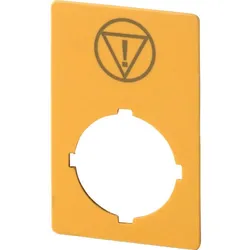 Eaton Schild, NOT-AUS, gelb M22-XZK-ESS