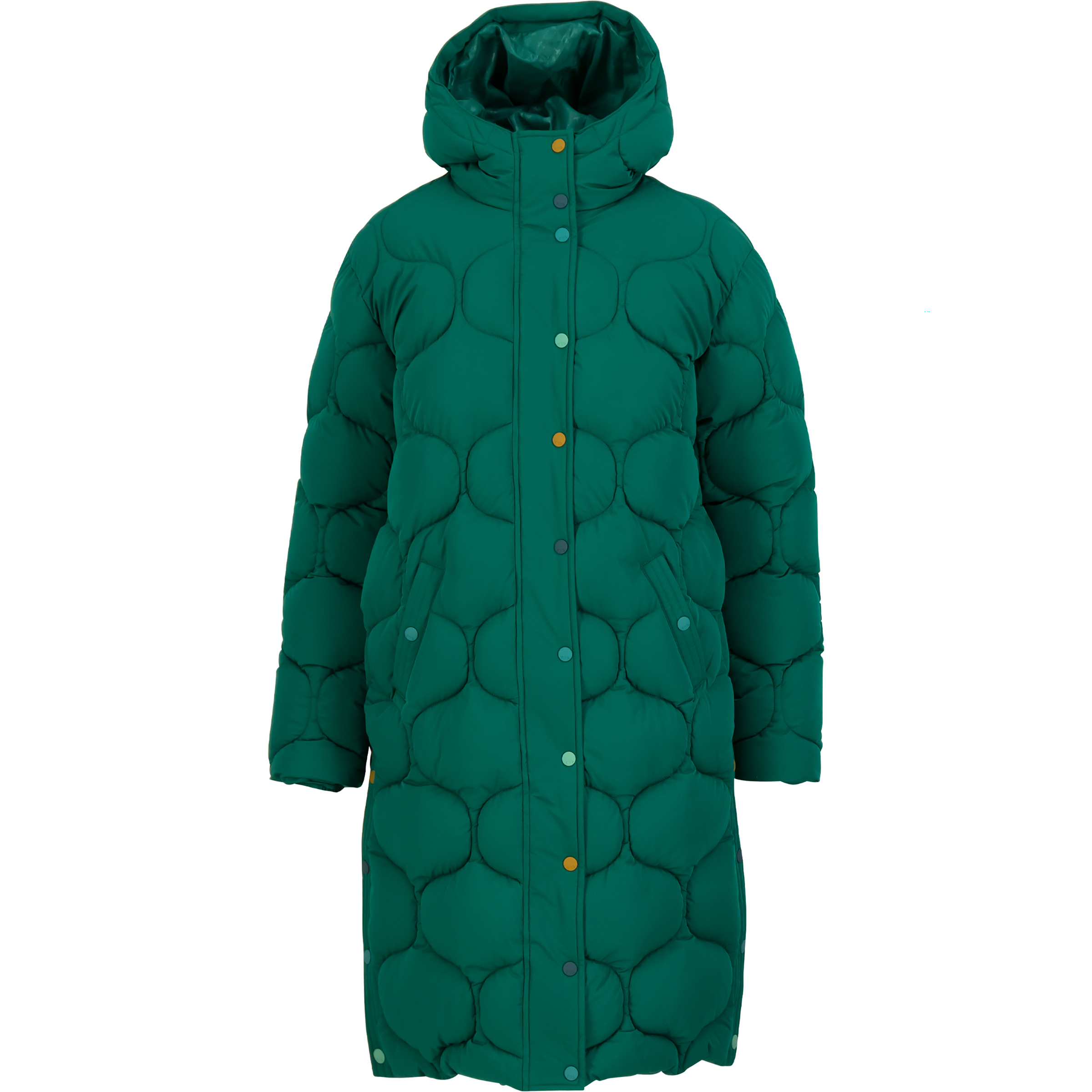 Blutsgeschwister No Down Mister Mantel Damen Winterjacke gruen Größe XS Lifestyle Windabweisend