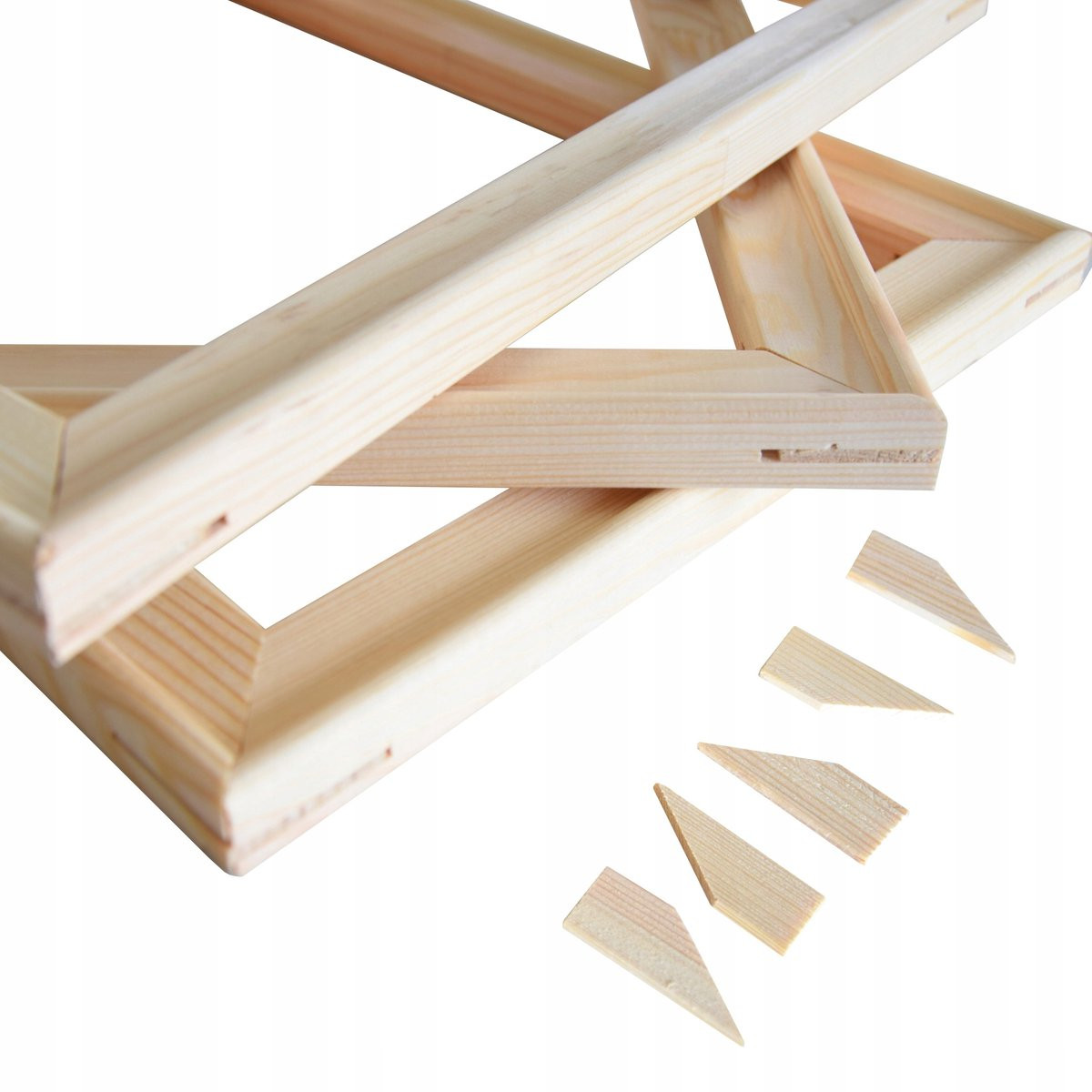 MPINK Schilderij Frame met Stevig Houten Canvas Drager, 70 x 70 cm