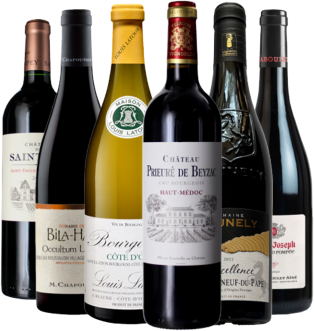 Vinatis Weinpaket - Weinkeller Starterpaket - 6 Fl. - 4.5L