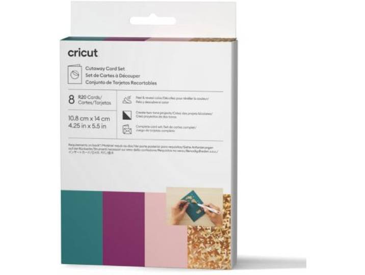 Cricut - Accessoire 8 Cartes À Découper Collec Corsage - R20