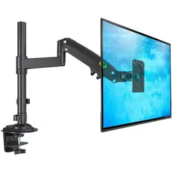 HB Uchwyt biurkowy na monitor 17" - 30" (H100B) (Tisch, 35", 12 kg), Monitor Halterung, Schwarz