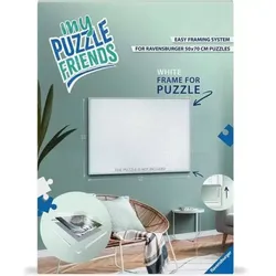 Ravensburger 12001248 Puzzlezubehör - Puzzle-Rahmen, weiß