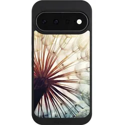 Nivocase Handyhülle für Google Pixel 11 Hülle NIVOpure Case Schwarz Blumen Fotografie Pusteblume (Google Pixel 11), Smartphone Hülle, Schwarz
