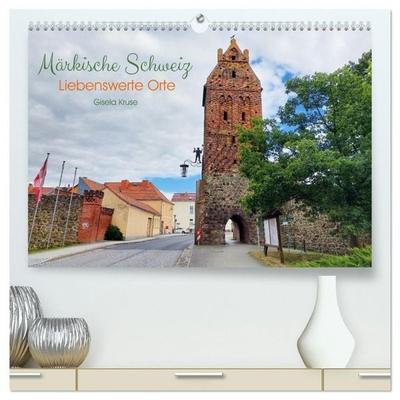 Märkische Schweiz - Liebenswerte Orte (hochwertiger Premium Wandkalender 2027 DIN A2 quer), Kunstdruck in Hochglanz