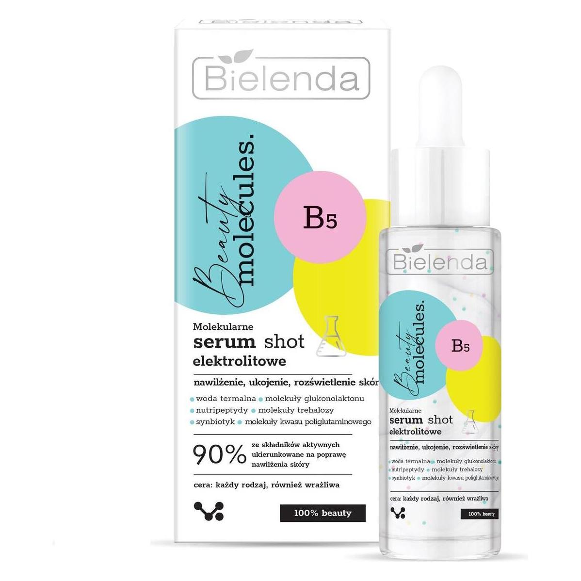 Bielenda Beauty Molecules.Molekularne Serum Shot elektrolitowe - do każdego rodzaju cery 30ml (30 ml) (5902169051327)