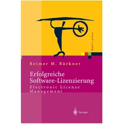 Erfolgreiche Software-Lizenzierung, Fachbücher von Reimer M. Bürkner