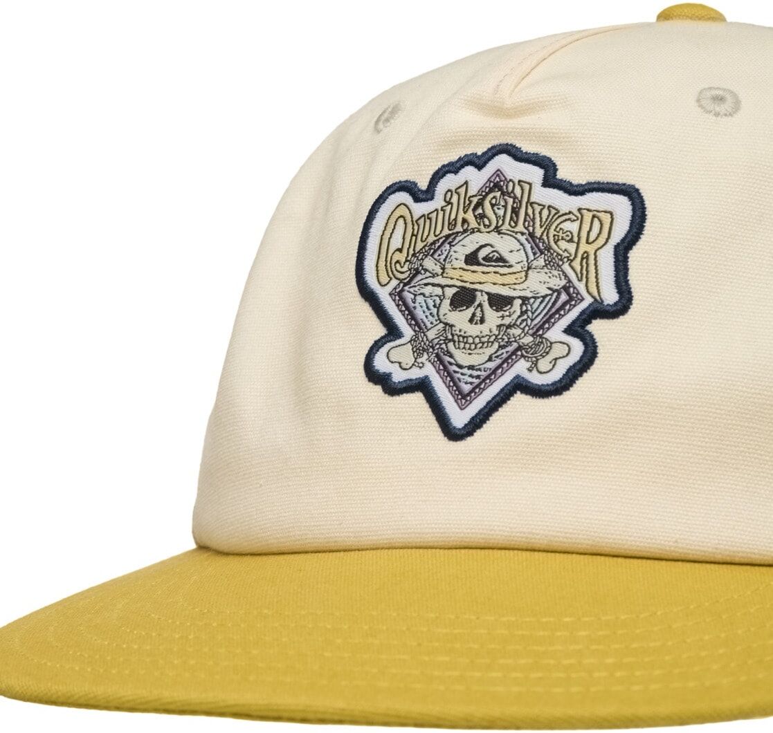 Trucker Cap QUIKSILVER "One Piece Drifter", Herren, bone weiß, Baumwolle, Caps Trucker Cap