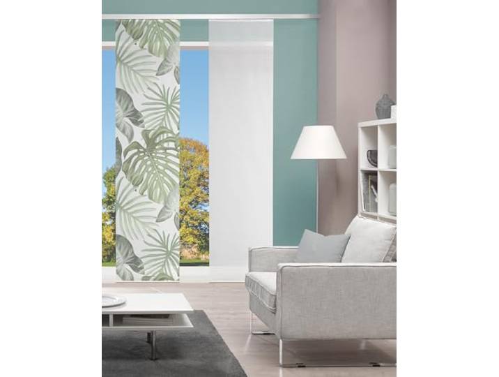 Vision S Rideau Coulissant Aspect Bambou Impression numérique Sanja