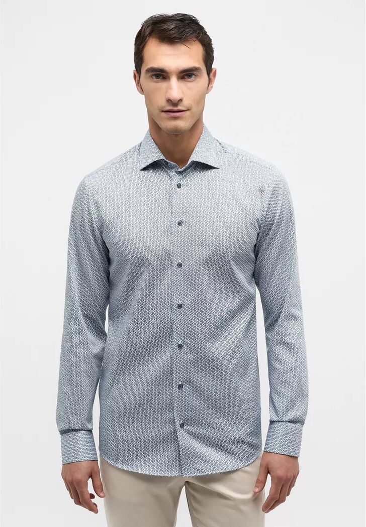 Eterna - Hemd, Slim Fit, langarm, für Herren, Grün, Größe 38