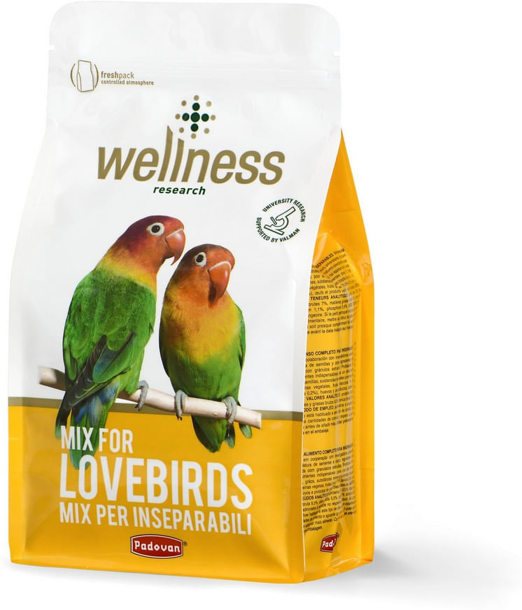 PADOVAN Mangime Wellness per Inseparabili 850G