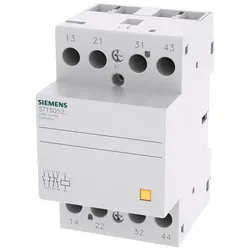 Siemens 5TT5052-0 INSTA-Schütz mit 2 Schließern, und 2Ö Kontakt für AC 230V, 400V 63A 5TT50520