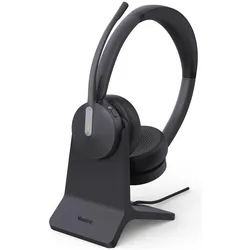 Yealink Casque Blue. BH70 Dual Teams&UC USB A&C +stand Air (Kabellos, USB-A, Microsoft Teams), Office Headset, Schwarz