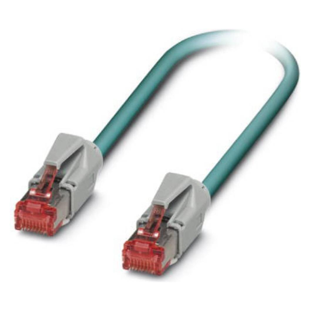 Phoenix Contact 1408934 Kabelschnittstellen-/Gender-Adapter Blau (SF/UTP, CAT5e, 2 m) (1408934)