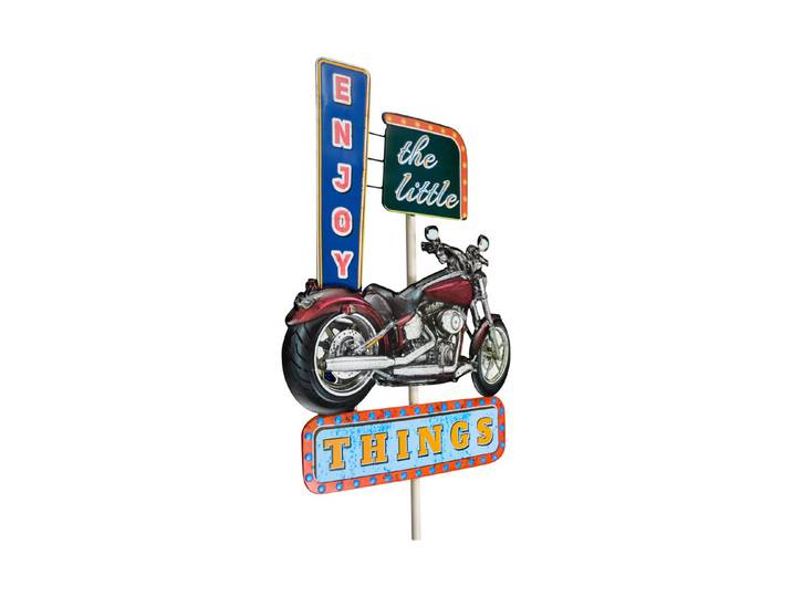 Metall Schild 46x76 cm Enjoy