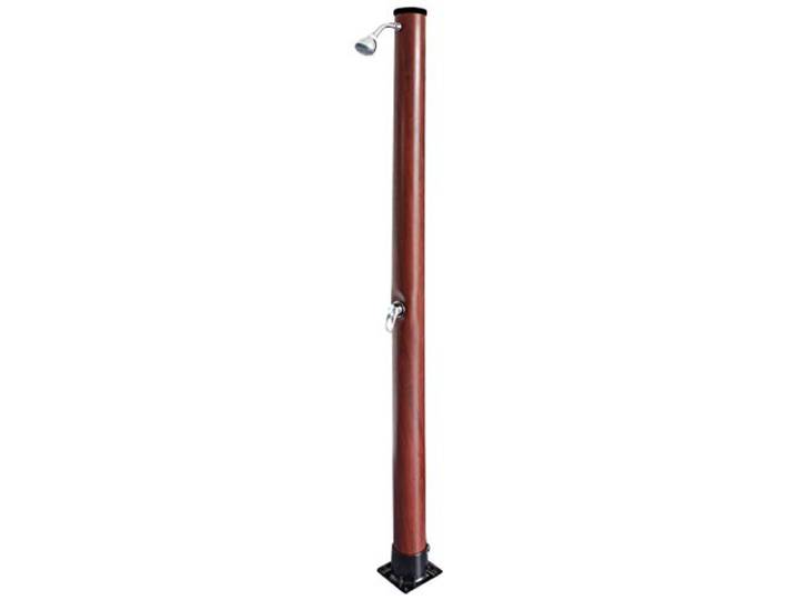 Gre AR1020W Douche Solaire 20 L PVC Aspect Bois monocommande Jardin extérieur