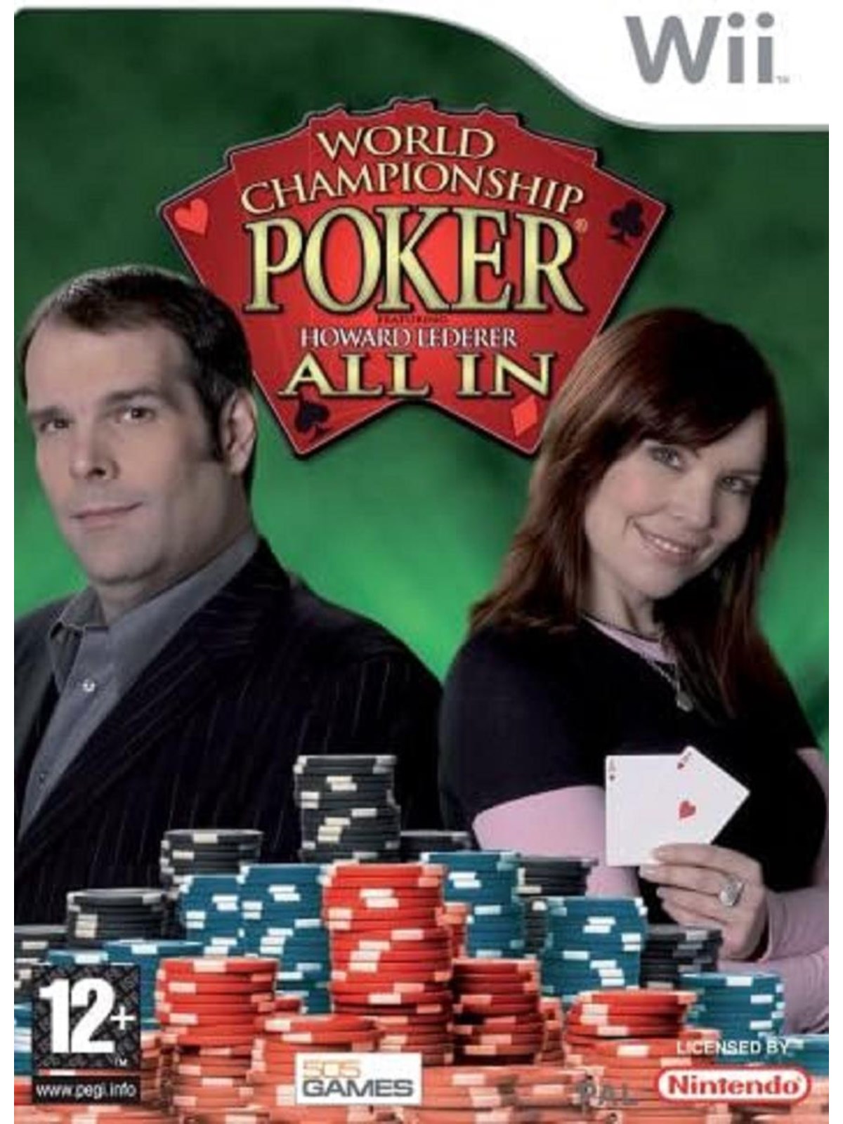 World Championship Poker Featuring Howard Lederer - Nintendo Wii - Kartenspiel - PEGI Unknown