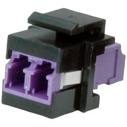 ROLINE Keystone LWL-Adapter LC/LC Duplex, Multimode, OM4 21.17.0002