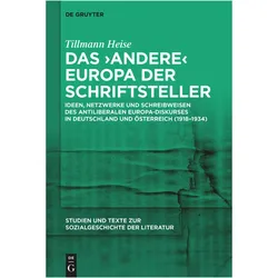 Das ‚andere‘ Europa der Schriftsteller, Fachbücher von Tillmann Heise