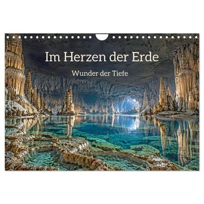 Im Herzen der Erde - Wunder der Tiefe (Wandkalender 2027 DIN A4 quer), CALVENDO Monatskalender