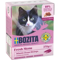 Bozita Häppchen in Soße Garnelen 6x370 g