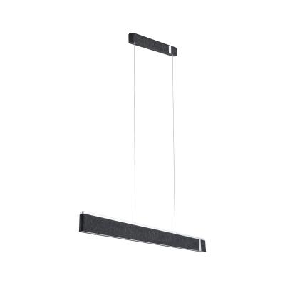 PAULMANN LED Pendelleuchte "Jagun 2700K 2000lm 26W Anthrazit", grau (anthrazit), 1, H: 8,5cm, 1 Stk., Leuchten, 3-Step-Dim, LED Pendelleuchte