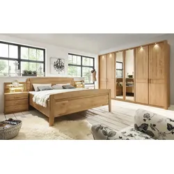 Woodford Bettanlage   ¦ holzfarben ¦ Maße (cm): B: 312 H: 103