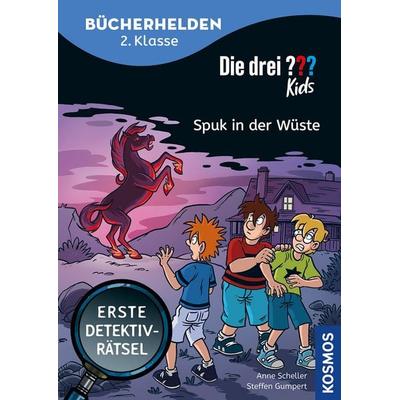 Die drei ??? Kids, Bücherhelden 2. Klasse, Spuk in der Wüste, Taschenbuch von Anne Scheller, Kosmos, 978-3-440-18233-8