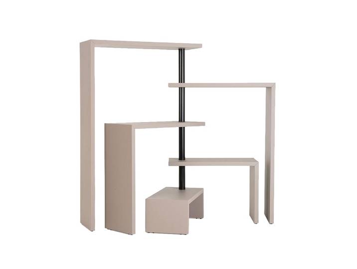 ZANOTTA meuble à étagères pivotantes JOY (5 gs chanvre - Medium density fiberboard)