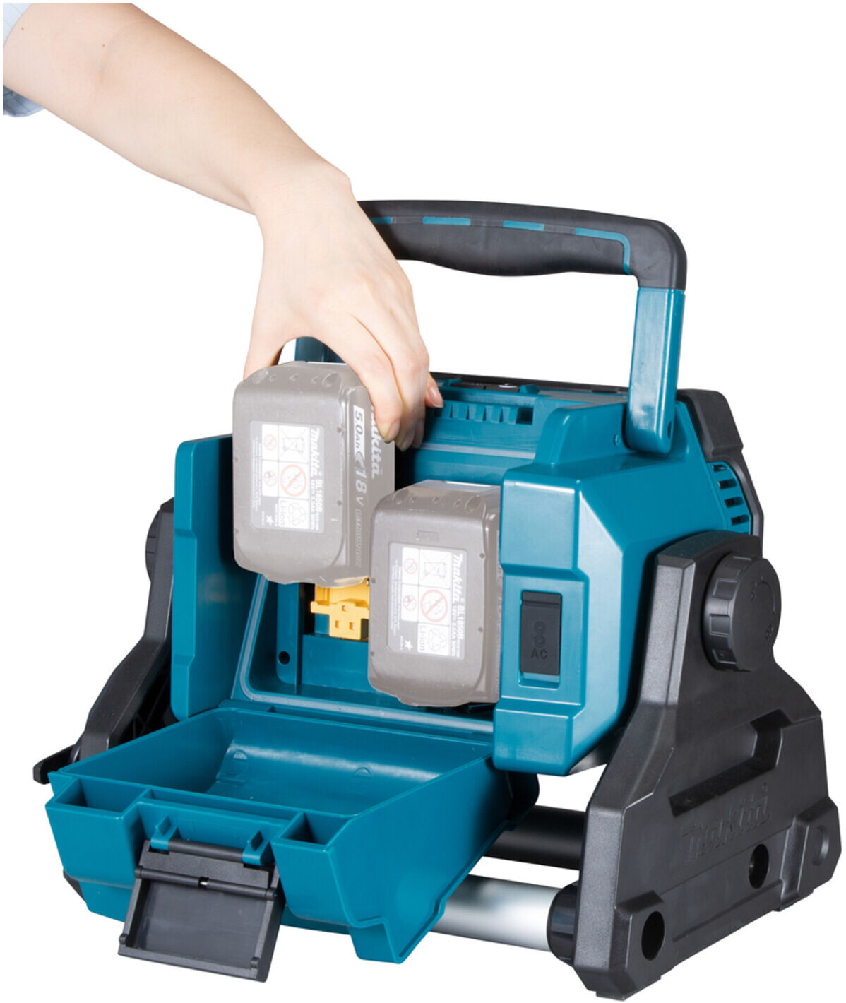 Makita LED-Baustrahler 14,4V-18V,230V mit 96 LEDs DEADML809)