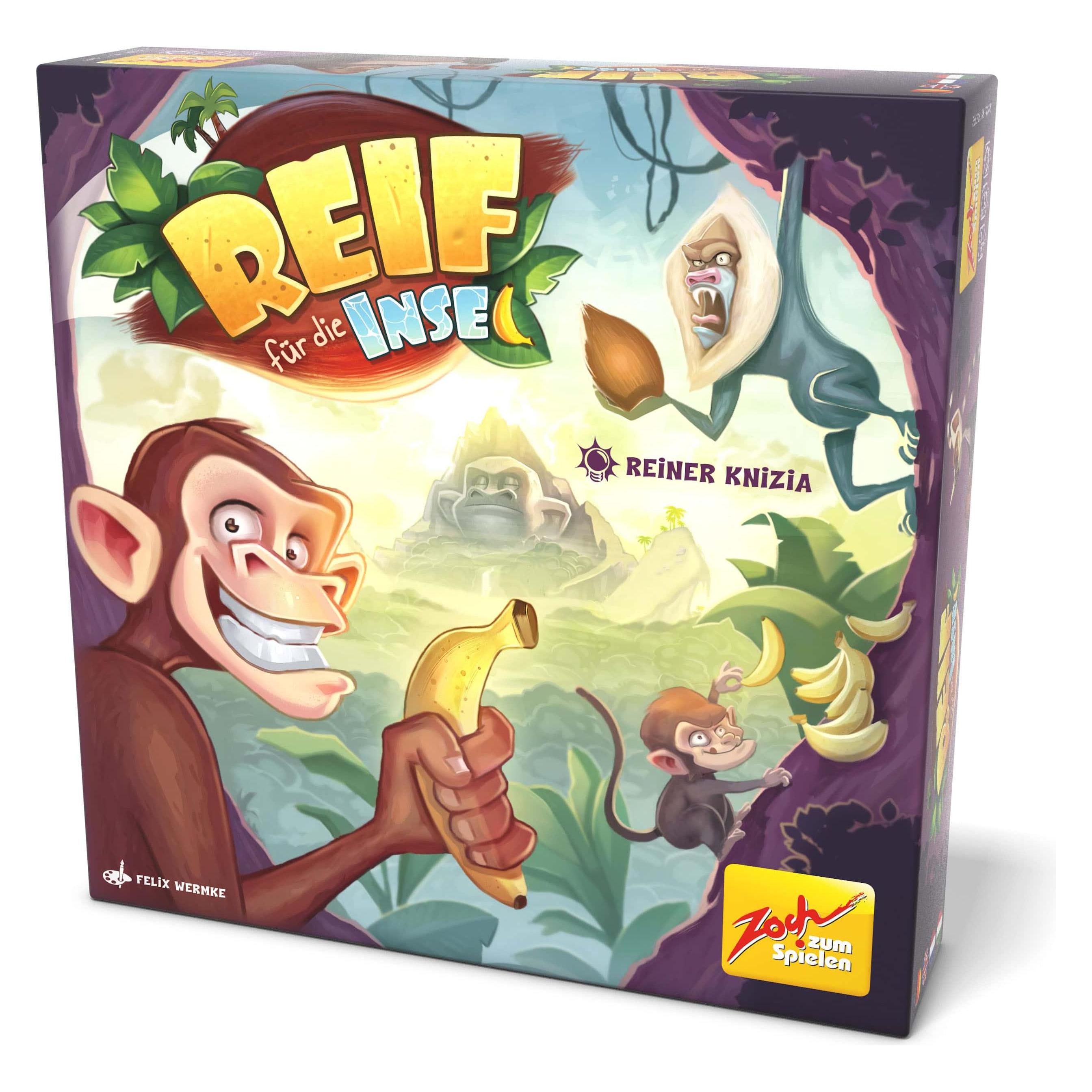 Zoch Reif für die Insel (Deutsch, Englisch, Französisch, Italienisch, 3 - 6 Spieler) (601105177)