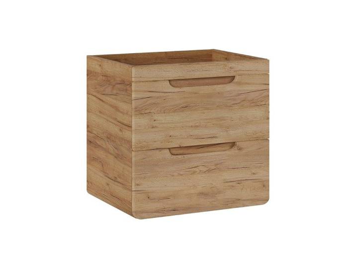 Meuble sous vasque suspendu coloris naturel - 60 cm - ARUBA