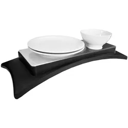 Åviken Värmeplatta Dubbel, Tischgrill, Silber