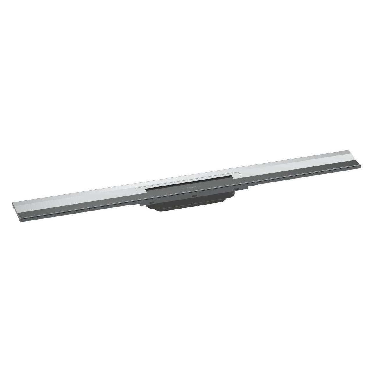hansgrohe HG Duschrinne RainDrain Flex kürzbar, Wandmontage 800mm chrom (800 mm) (56051000)
