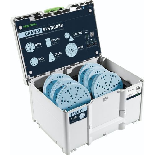 Festool SYS-STF D150 GR-Set Schleifscheiben-Systainer