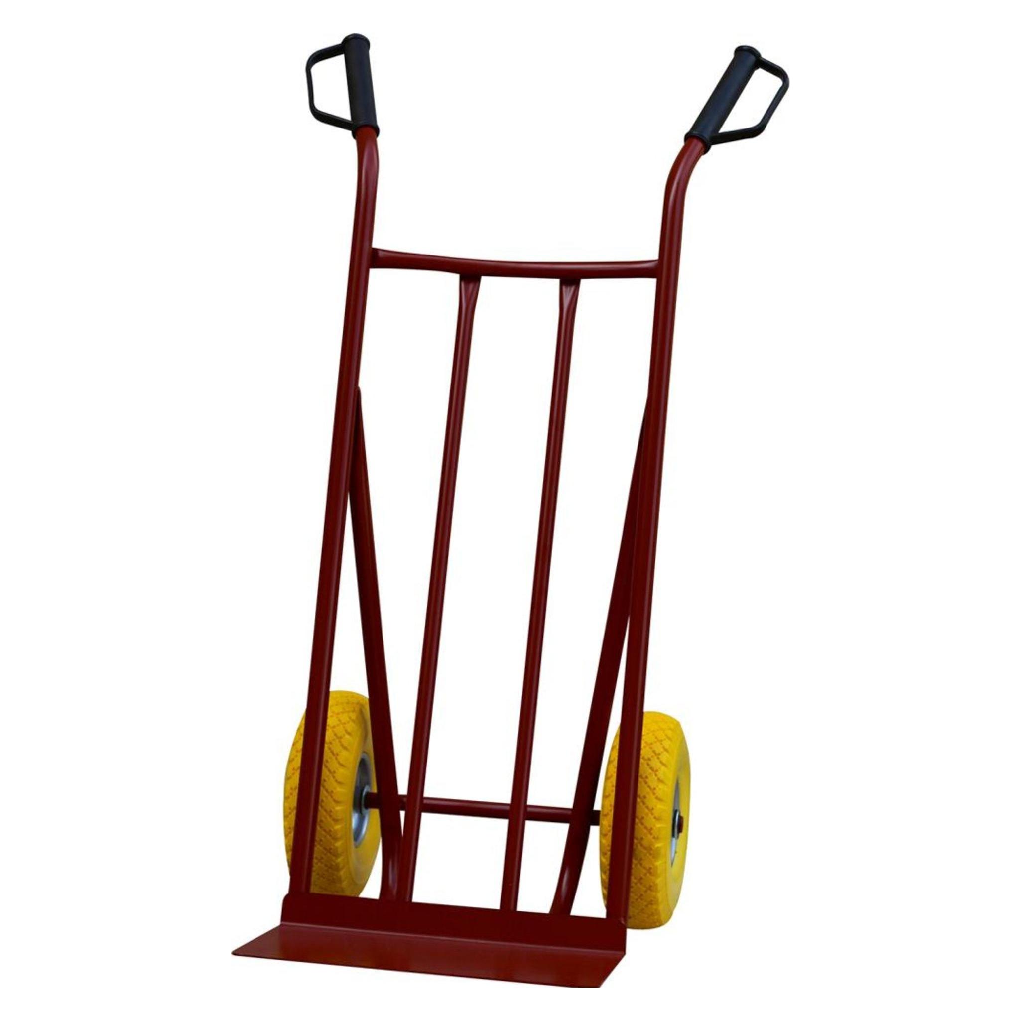Capito Sackkarre Typ 300 PU-Reifen gelb mit Stahlfelge (200 kg) (4027972133020)