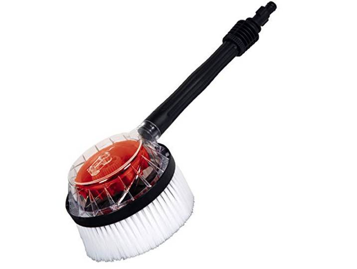 Originele Einhell roterende wasborstel (hogedrukreiniger-accessoires, zachte borstelharen, roterende borstelkop, voor Einhell hogedrukreiniger TC-HP 130, TE-HP 140 & 170)