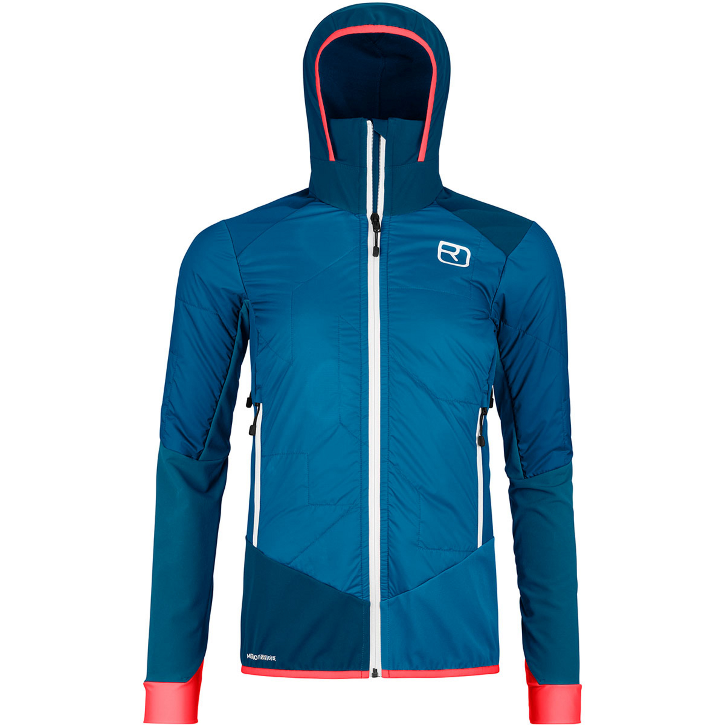 Ortovox SW Col Becchei Hybrid Damen Isolationsjacke blau Größe L Trekking Hautfreundlich Wasserabweisend