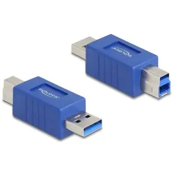 DeLOCK 67213 Kabeladapter USB Type-A USB Type-B Blau