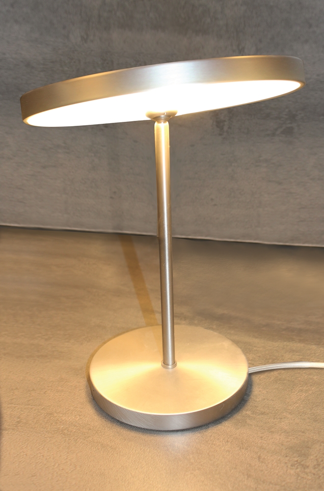 Top Light SUN TABLE LED-Tischleuchte 21cm/33cm chrom matt 7-33021011 4251349335599