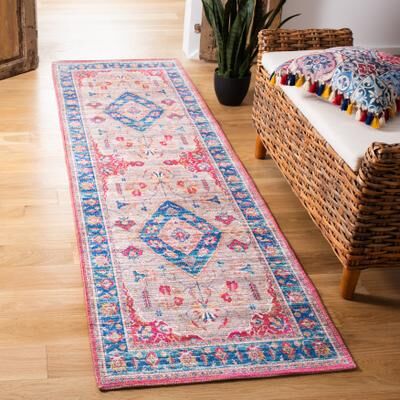 SAFAVIEH Handmade Saffron Maite Modern Tribal Cotton Rug