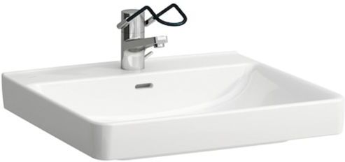 Laufen Waschtisch PRO LIBERTY 60x55cm, barrieref., we, ÜL, m Hahnloch