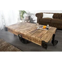 Invicta Interior Couchtisch Railway Mango, 120 x 80 x 40 cm