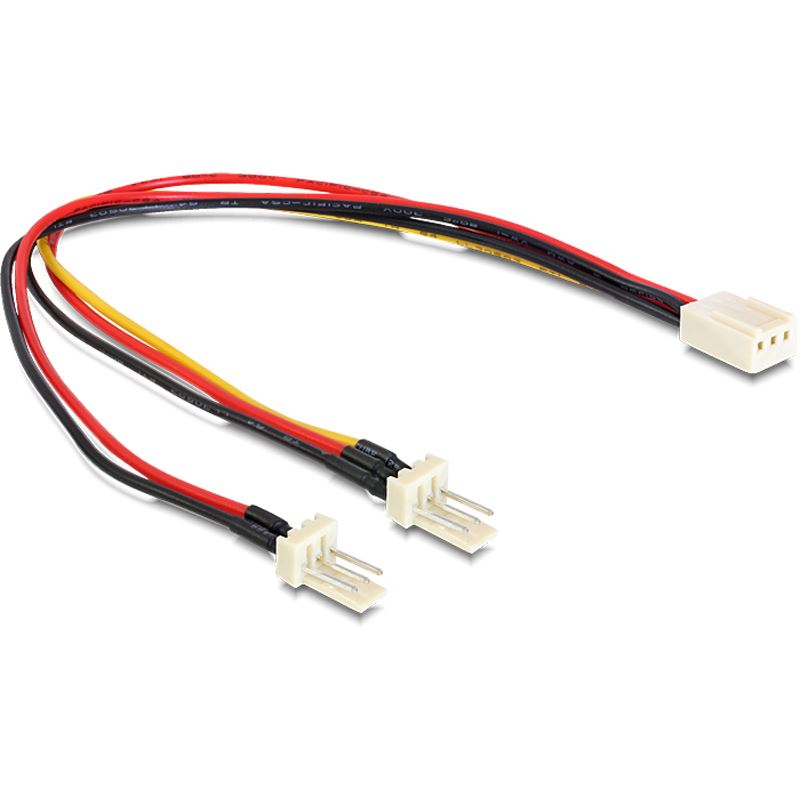Delock Y-Kabel für 3-Pin Molex (89343)