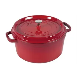 STAUB Bräter Cocotte 6,7 LiterØ28cm kirschrot