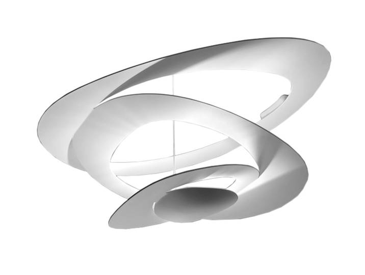 ARTEMIDE lampe au plafond plafonnier PIRCE (Blanc - Aluminium)