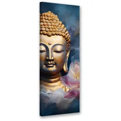 WANDBILD buddha statue